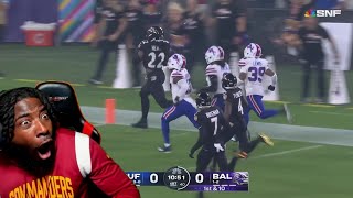 FREAK OF NATURE quotBuffalo Bills vs Baltimore Ravens  2024 Week 4 Game Highlightsquot REACTION [upl. by Azriel]