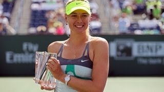 2013 BNP Paribas Open Day Final WTA Highlights [upl. by Woolson]