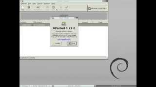 GParted Live 02201  Boot and Desktop [upl. by Eirlav]