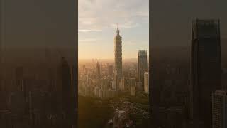 Sunset view of Taipei 101 [upl. by Albric]