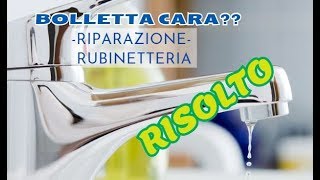 Come sostituire una cartuccia RUBINETTO riparare una perdita acqua [upl. by Wilhelmina]