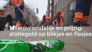 Statiegeld op blikjes en plastic flesjes prijzige aanpak zwerfafval  RTL NIEUWS [upl. by Jenny19]