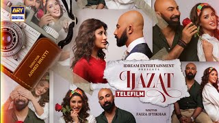 Ijazat  Telefilm  Mehwish Hayat  HSY  ARY Digital [upl. by Nelleus]