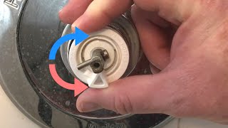 How to adjust the hot water in your shower  Delta Faucet [upl. by Harrus]