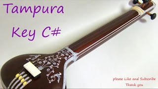 TANPURA  TAMPURA C for Meditation Relaxing and Indian Classic Music [upl. by Ydnam]