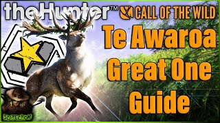 Amazing Locations for RED DEER HUNTING In TE AWAROA  Beginner cotw GUIDE Call Of The Wild [upl. by Alaekim]