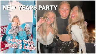 New Years Party GRWM  New Years goals amp resolutions [upl. by Kiri]