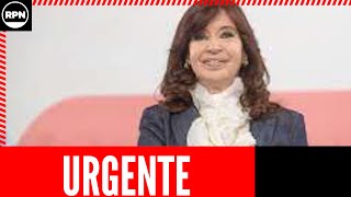 Urgente Explosivo mensaje de último momento de Cristina Kirchner [upl. by Atilrep752]