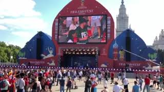 Зена и Север17  FIFA FAN FEST Москва 2018 [upl. by Burton983]