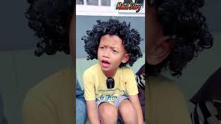 WIG KRIBO TIAN DI BUANG AZKA😬😅🙏 trending comedy humorsegar funny shorts [upl. by Novhaj796]