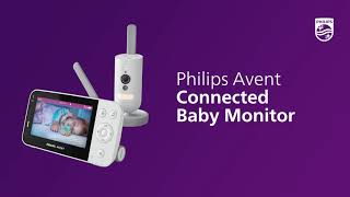 Philips Avent Connected  Babyvakt med appanslutning [upl. by Nnairek334]