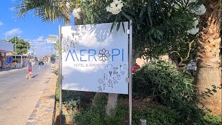 MEROPI APARTHOTEL MALIA CRETE GREECE WALKTHROUGH JULY 2021 [upl. by Ades]