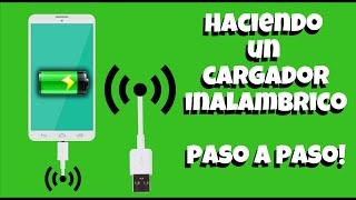 CARGADOR INALAMBRICO CASERO CON ALCANCE DE HASTA 16 METROS REAL  ENTec [upl. by Uzia]