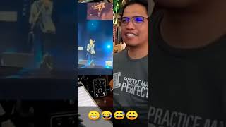 Perf De Castro reacts on his former band rivermaya reunion concert forentertainmentpurposesonly 😂 [upl. by Einyaj]