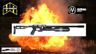 Airmaks Arms KATRAN Long Full Review from UTAH AIRGUNS  Accuracy Testing [upl. by Ricardo]