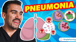 Pneumonia symptoms patho nursing interventions for NCLEX RN amp LPN [upl. by Findlay]