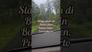 Staycation di Bobocabin Batturaden Purwokerto👍 wisata review bobocabin wisatajawatengah fyp [upl. by Ronny505]