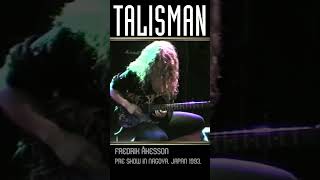 Talisman  Fredrik Åkesson pre show in Nagoya Japan 1993 [upl. by Seuqcaj]