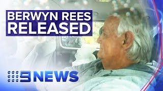 Triple killer Berwyn Rees released after 40 years in prison  Nine News Australia [upl. by Meid]