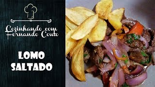 LOMO SALTADO RECEITA PERUANA POR FERNANDO COUTO [upl. by Damita]