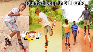 Talented Boys In Sri Lanka  Boru Kakul [upl. by Fredel135]