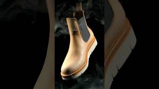 Fortis Boots Natural Veg Tan Leather Chelsea Gloxi Soles [upl. by Yanehc]