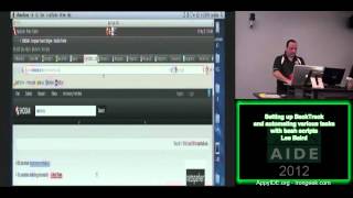 Setting up BackTrack and automating various tasks with bash scripts  Lee Baird [upl. by Alletnahs864]