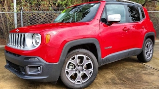 2016 Jeep Renegade Limited Start Up Detailed Review [upl. by Anilosi]