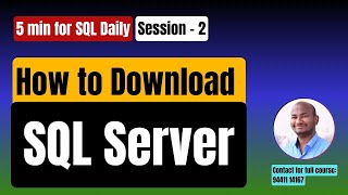 Download SQL Server [upl. by Born]