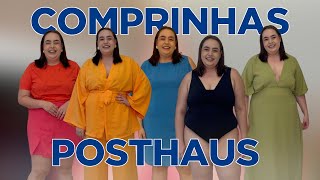 COMPRINHAS PLUS SIZE NA POSTHAUS • [upl. by Tichonn]