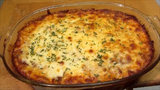 Beef and Noodle Casserole  Italian Pasta Bake  Recipe [upl. by Laekcim]