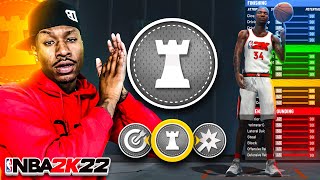 Duke Dennis OFFICIAL Current Gen STRETCH BIG BUILD Best Stretch Big Build On NBA 2K22 [upl. by Yessac]