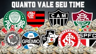 ðŸ’°ðŸ’² QUANTO VALE SEU TIME VALORES DOS TIMES DA SÃ‰RIE A APÃ“S JANELA DE TRANSFERÃŠNCIAS [upl. by Bores149]