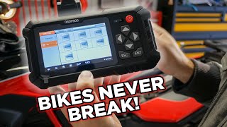 OBDPROG MOTO100 Why YOU NEED A Motorcycle Diagnostic Scan Tool [upl. by Oates460]