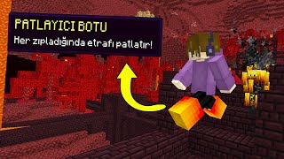 Minecraft ama ÇOK GÜÇLÜ BOTLARIM VAR Manhunt [upl. by Jesselyn157]