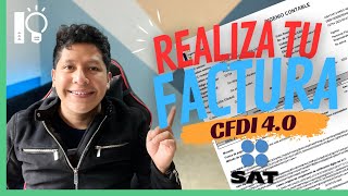 Como emitir un CFDI 40 en el portal del SAT  Factura Fácil Gratis SAT 2023  IngenioContable 💡 [upl. by Suhploda716]