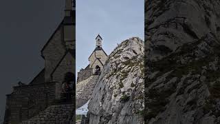 Explore Germanys highest church Wendelstein Church perched at 1838 meters in the Bavarian Alps [upl. by Aicenad77]