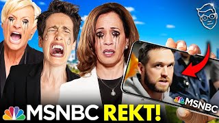 MSNBC PANICS Tries To CUT FEED as Michigan Voters DESTROY Kamala OnAir  We Want TRUMP [upl. by Nikal]