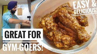 SECRET KFC CHICKEN RECIPE How to make homemade KFC hot chicken wings [upl. by Faunia]