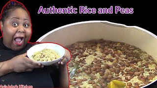 AUTHENTIC PIGEON PEAS AND RICE  GUNGO PEAS 30 MINUTES MEALS [upl. by Bocaj]