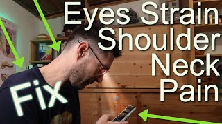 An Easy Eye Exercise To Get Rid of Neck and Shoulder Pain [upl. by Blondie389]