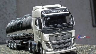 Tekno 150  Volvo FH 750 GlobeTrotter  WSI 3 Axle Tanker Trailer [upl. by Amik173]