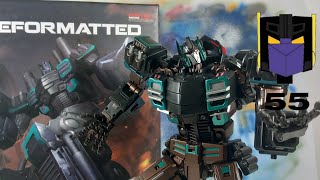 Transformers Nox Prominon Review Mastermind Creations MMC [upl. by Helbonnah]