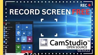 How to record your computer screen with camstudio 2024 [upl. by Hutchins630]