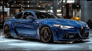 2026 Alfa Romeo Giulia Quadrifoglio  Italian Passion Meets Precision Performance [upl. by Kcirdahc633]