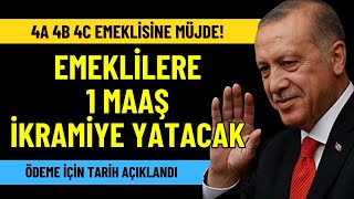 4A4B4Cli Emeklilere Müjde Şubat Ayında 1 Maaş İkramiye Gibi 11500 TL Ödeme [upl. by Nivre]