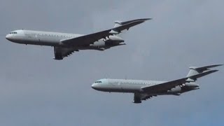 🇬🇧 VC10 Pair Retirement The Final Sortie RAF Brize Norton [upl. by Merri16]