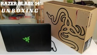 RAZER BLADE GTX 1060  i7 6700HQ 14quot UNBOXING [upl. by Airpal]