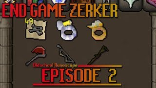 OSRS End Game Zerker  Episode 2  NOTED DAGANNOTH BONES [upl. by Dovev]