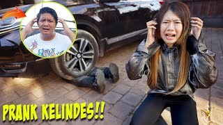 PRANK KELINDES MOBIL JULIO LANGSUNG PANIK [upl. by Zilvia22]